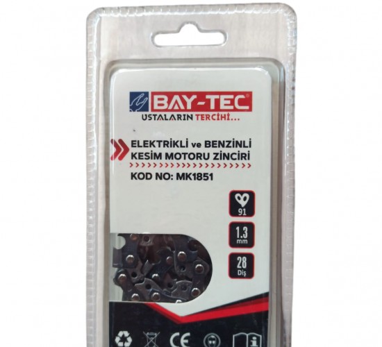 BAYTEC ELEKTRİKLİ VE BENZİNLİ MOTORU ZİNCİRİ 28 MK1851