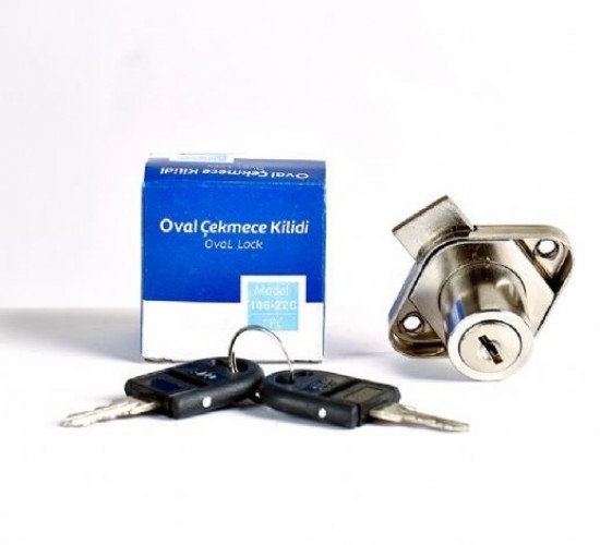 STD OVAL ÇEKMECE KİLİTİ
