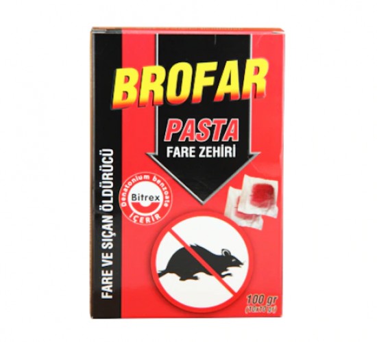 BROFAR FARE ZEHİRİ PASTA 100 GR *12X