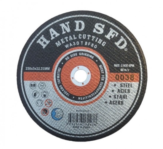 HAND SFD 230*3*22.22 METAL KESİCİ TAŞI*5X
