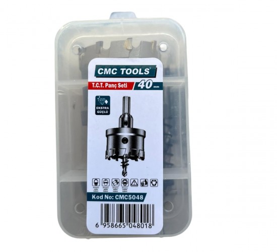 CMC TCT METAL DELME PANÇ SETİ 40 MM CMC5048*12X