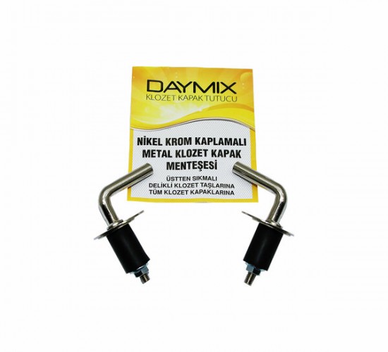 DAYMIX ( ÜSTTEN SIKMALI ) ( METAL ) KLOZET KAPAK MENTEŞESİ VİDASI ( NİKEL KROM KAPLAMALI )*250
