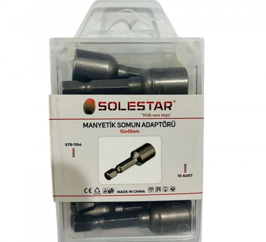 SOLESTAR MANYETİK SOMUN ADAPTÖRÜ 10*45 MM STR-1104*10X