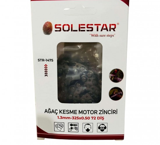 SOLESTAR AĞAÇ KESİM MOTOR ZİNCİRİ 325*0,50-72 DİŞ STR-1475