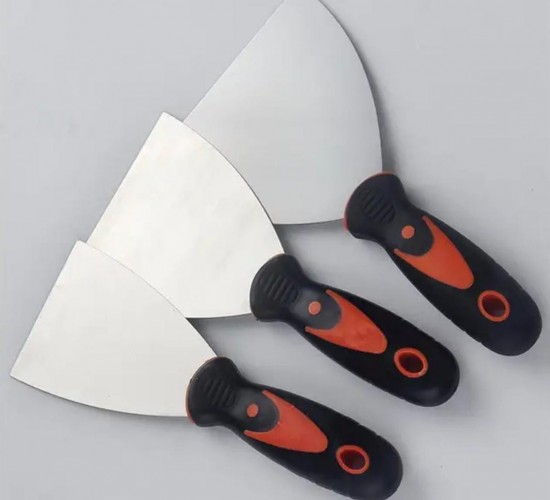 SİYAH TURUNCU 100 MM LÜKS SPATULA*12X
