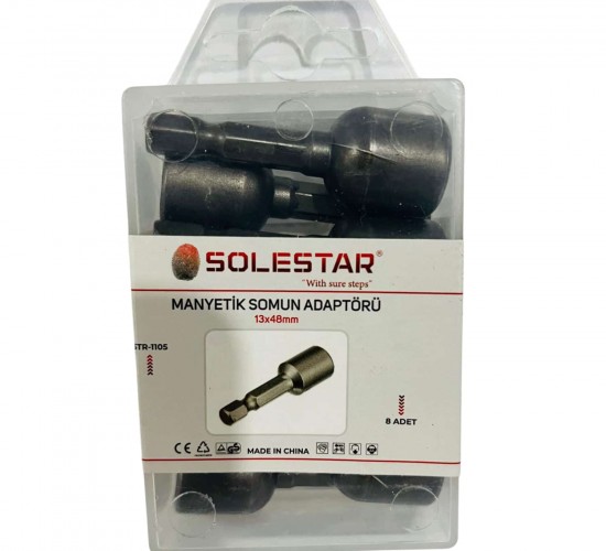 SOLESTAR MANYETİK SOMUN ADAPTÖRÜ 13*48 MM STR-1105*8X