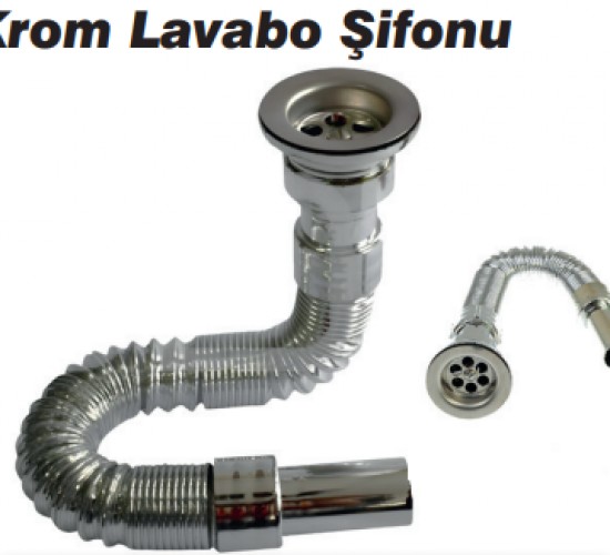 Real Özs Krom Lavabo Şifonu OZS-8348
