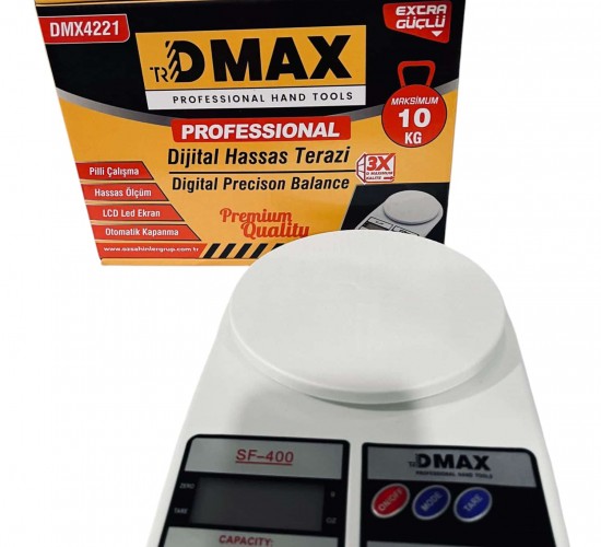 Dmax Hassas Masa Terazisi 10 KG DMX4221*5x