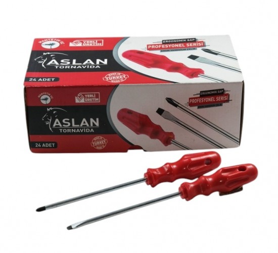 ASLAN 5*125 MM YILDIZ TORNAVİDA*24X