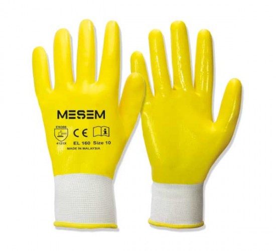 MEŞEM ORJİNAL ELDİVEN SARI FULL 1/2 EL160*12X