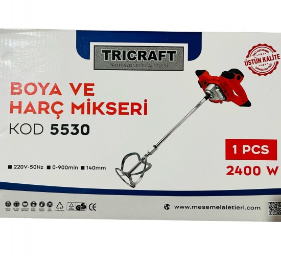 MEŞEM TRICRAFT BOYA VE HARÇ MİKSERİ 2400 W 5530