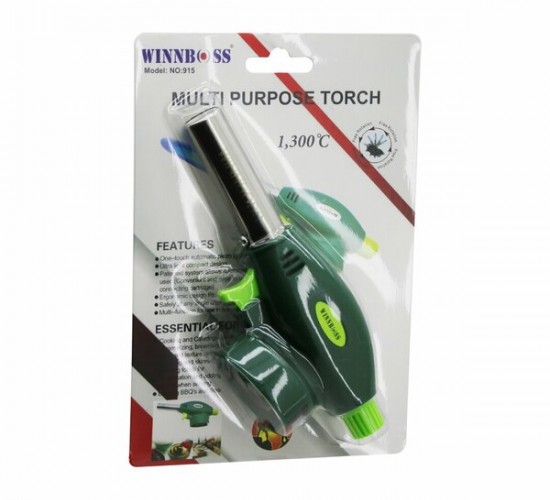 WINNBOSS MULTI PURPOSE TORCH NO-915 PÜRMÜZ NARGİLE ÇAKMAK ( BAŞLIK ) BRULÖR ( 1300℃ )*10X10