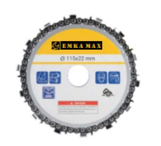 EMKA 273-100 ZİNCİRLİ DAİRE TESTERSİ 180 MM*10X