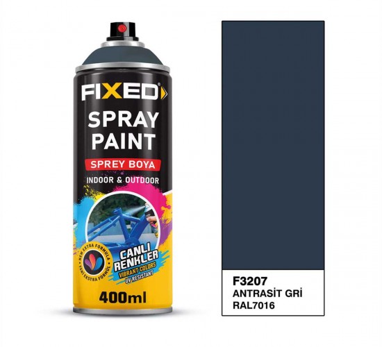 SGS SPREY BOYA AKRİLİK - ANTRASİT GRİ (RAL7016) 320 GR 400 ML F3207*12X