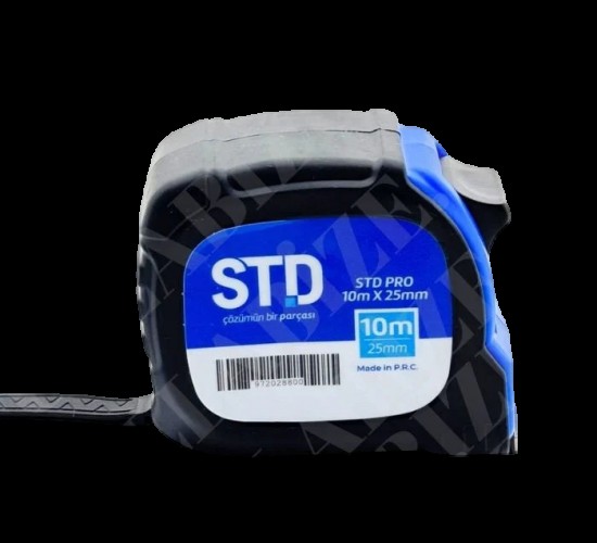 STD PRO ŞERİT METRE 10M*25MM*6X