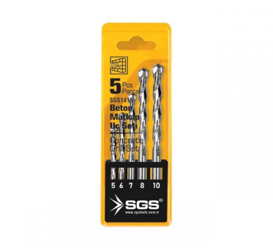 SGS BETON MATKAP UC SETİ(5 PARÇA) SGS1415