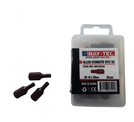 BAYTEC ALLEN OTOMOTİV BİTS UÇ H5-10X30 MM 20 ADET