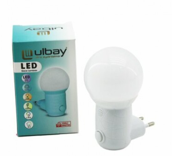 ULBAY GC-11 ( TOP & İKİ RENK ) GECE LAMBASI 0.1W*200
