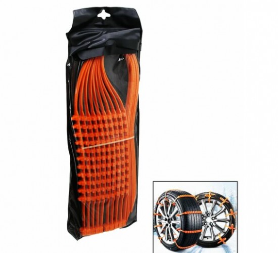 KRT-1093 ( 10PCS ) ( PLASTİK ZİNCİR ) OTO LASTİK ( KAR KELEPÇESİ = CIRTLI )*45