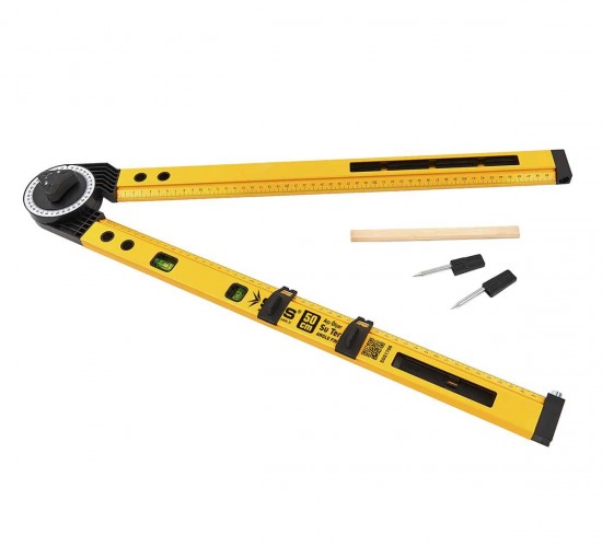 SGS AÇI ÖLÇER SU TERAZİSİ 50 CM SGS1708