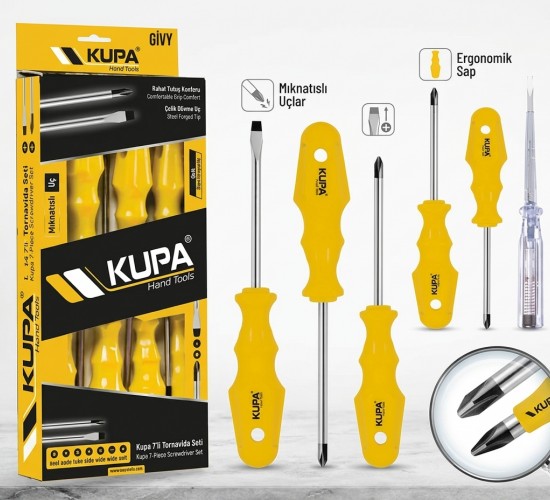 KUPA 5 Lİ TORNAVİDA SETİ KUP300