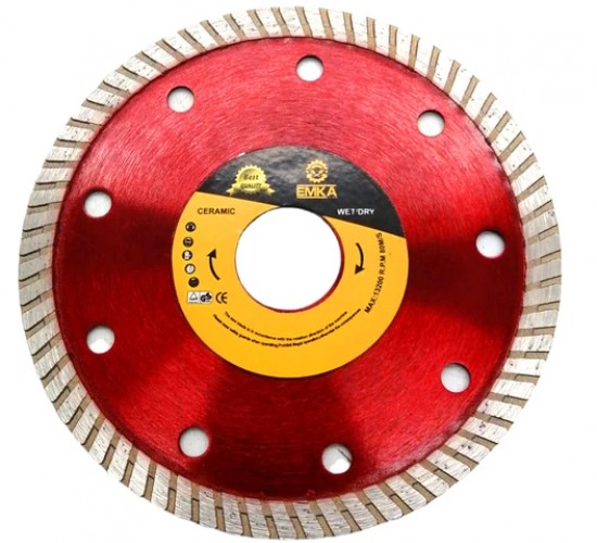 EMKA 5645-200 KIRMIZI ÖRGÜLÜ HASSAS KESME 180 MM*10X