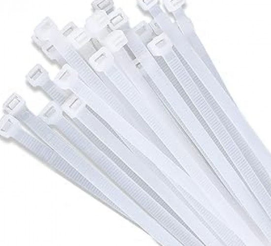 CIRT KELEPÇE 2,5*200MM BEYAZ (PK/100AD)*10X