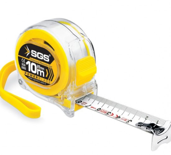 SGS ŞERİT METRE 10*25 SGS2063*6X