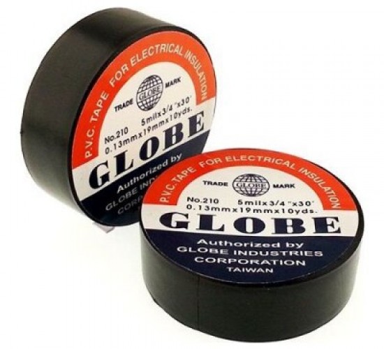GLOBE ( LÜX ) ( SİYAH ) ELEKTRİK BANTI*10X50
