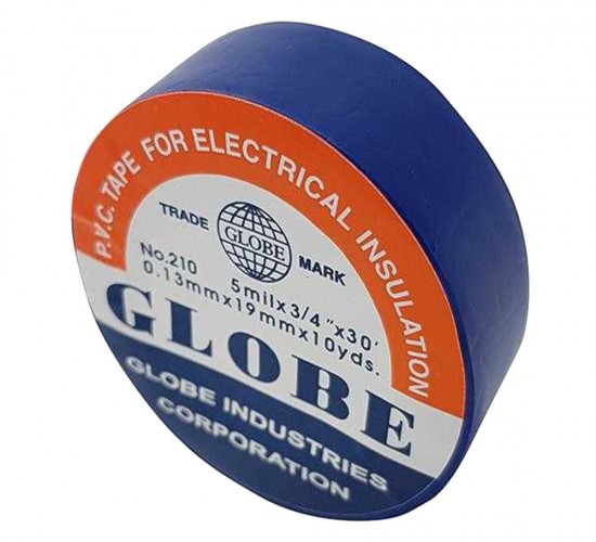 GLOBE ( LÜX ) ( LACİVERT & MAVİ ) ELEKTRİK BANTI*10X50