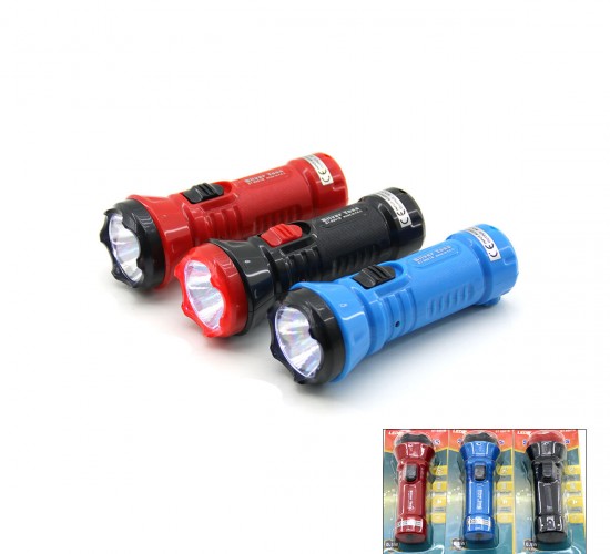 SİLVER TOSS ST-8901B ( 0.5W ) ( TEK LED ) ( FİŞ ŞARJLI ) EL FENERİ ( UZUN MESAFELİ )*200