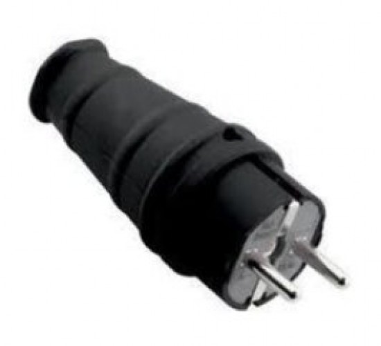 VEETRİN PERA KP-1160 ( KAUÇUK & ERKEK ) TOPRAKLI FİŞ ( KAUCUK ) ( 16A )*60X6