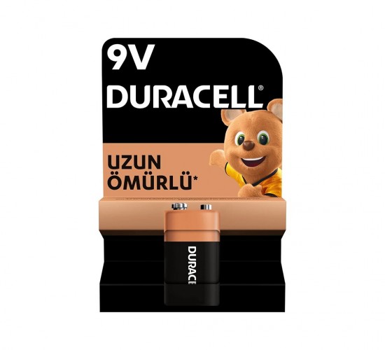 DURACELL ( 9VOLT ) PİL ( TEKLİ )*10=K