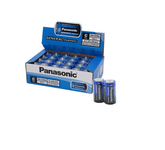 PANASONİC ( C ) ( ORTA ) PİL ( 24PCS )*1X20