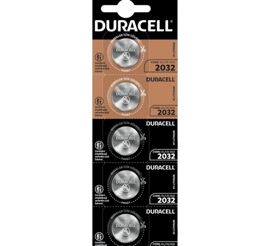 DURACELL 2032 PARA PİLİ 5Lİ KART*40