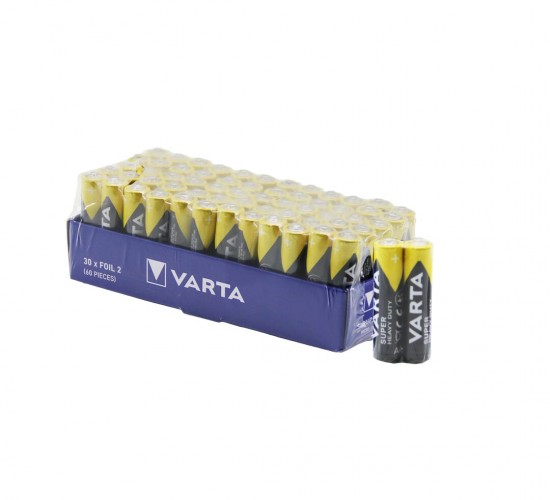VARTA ( İNCE ) PİL ( AAA ) ( 60PCS )*1X20