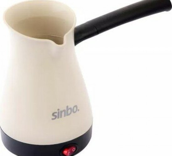 SİNBO SCM-2951 (ELEKTRİKLİ CEZVE PLS.) TÜRK KAHVE MAKİNE (ÇELİK GİZLİ REZİSTANS) 700W (5 FİNCAN & 400ML)*12