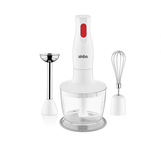 SİNBO SHB-3182 BLENDER SETİ ( DOĞRAYICI & MİKSER & BLENDER ) (600ML HAZNE) ( 350W )*8