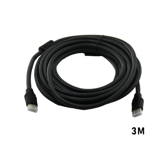 ROSE RC-112-3 ( 3MT ) ( ÖRGÜLÜ İPLİ ) ( HDMI ) KABLO ( V1.4 ) ( COMPUTER CABLE )*125