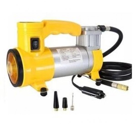 MYTOL FY-001A ( FENERLİ ) OTO & ARAÇ HAVA KOMPRESÖRÜ ( ÇAKMAKLIK FİŞLİ ) ( 120W ) ( DC 12V & 12A & 140PSI & 27L/min) (1.2KG)*6