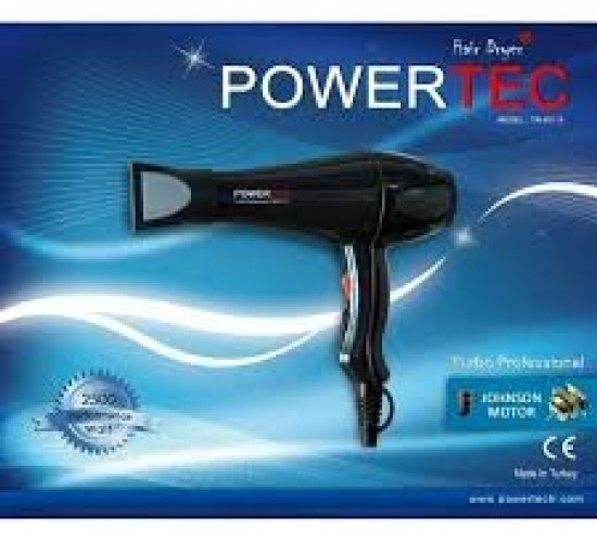 POWERTEC TR-601S SAÇ KURUTMA & FÖN MAKİNESİ 2500W PERFORMANS*12