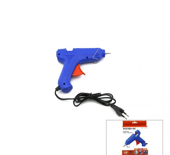 WINNBOSS WN-1162 ( 40W ) ( ANAHTARLI ) ( SICAK ) ( KALIN MUM ) SİLİKON TABANCASI ( 190℃ & 11MM )*70