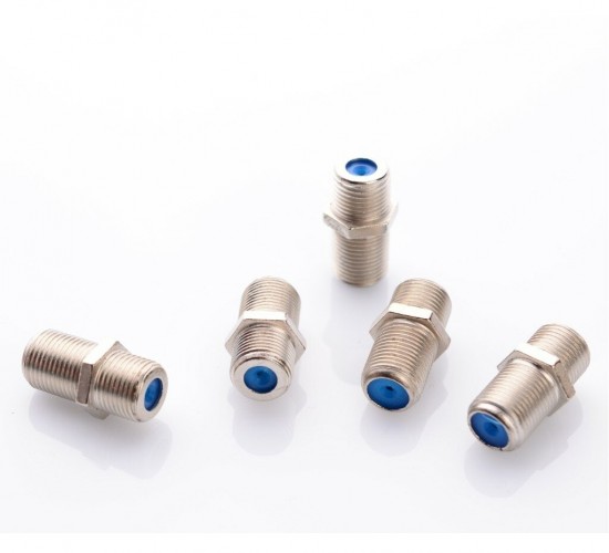 ULBAY ULB-002 ( 2Lİ ) ( EF ARA ) ( 50PCS ) UYDU KONNEKTÖR BİRLEŞTİRİCİ ( BRKT-810473 )*100