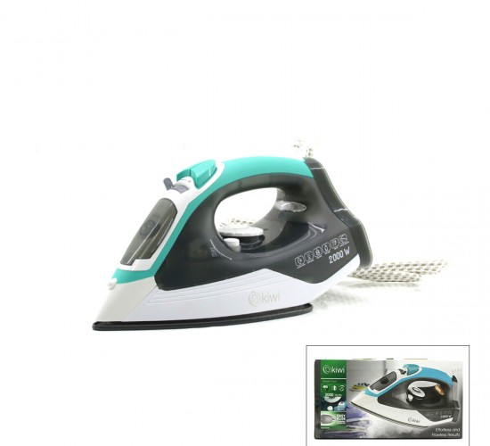 KİWİ KSI-6319C BUHARLI ÜTÜ SERAMİK PLAKA 2000W*8