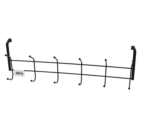 İBİCO K13-110 F.A-03 ( SİYAH & BİLYELİ) ( 6 KOLLU ) AMERİKAN KAPI ARKASI ASKI*5X14