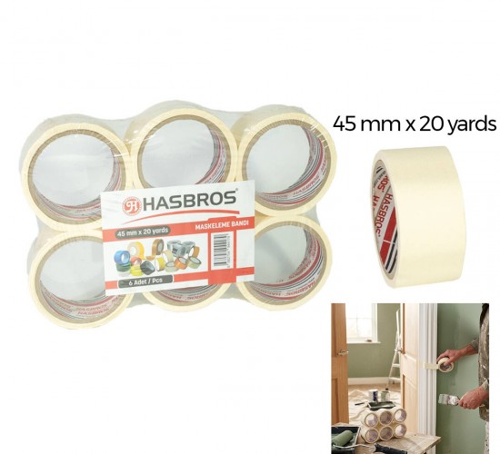MEG ( 48MM X 20M) MASKELEME BANT*6X6