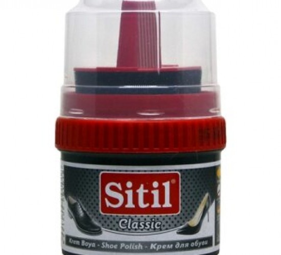 SİTİL ( 50ML & SİYAH ) KREM AYAKKABI BOYASI*12X8