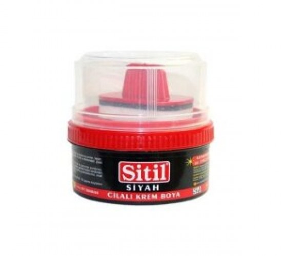 SİTİL ( 175ML & SİYAH ) KREM AYAKKABI BOYASI*12X4