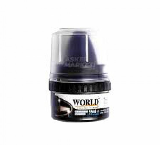 WORLD ( 55ML ) ( SİYAH ) AYAKKABI BOYASI*12X16