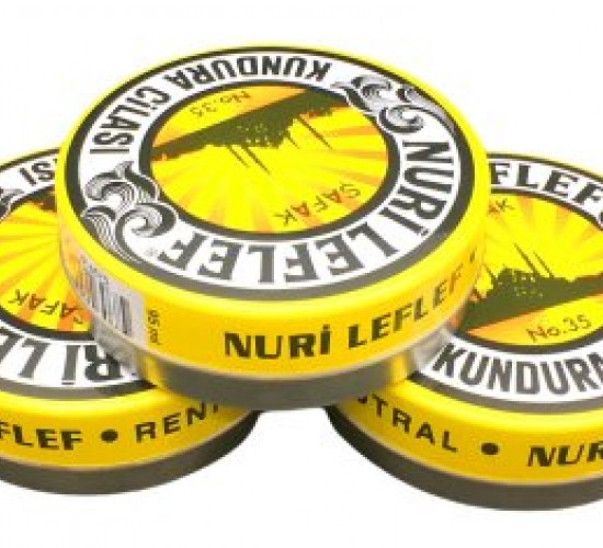 NURİ LEFLEF NO-35 ( CİLA ) ( ŞEFFAF ) AYAKKABI CİLASI *12X10